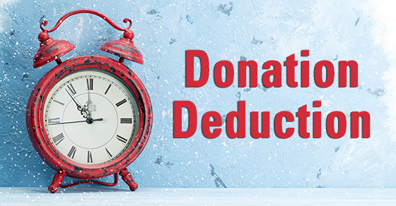 Check Deductibility Before Making Year-end Charitable Gifts