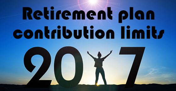 Few Changes to Retirement Plan Contribution Limits for 2017