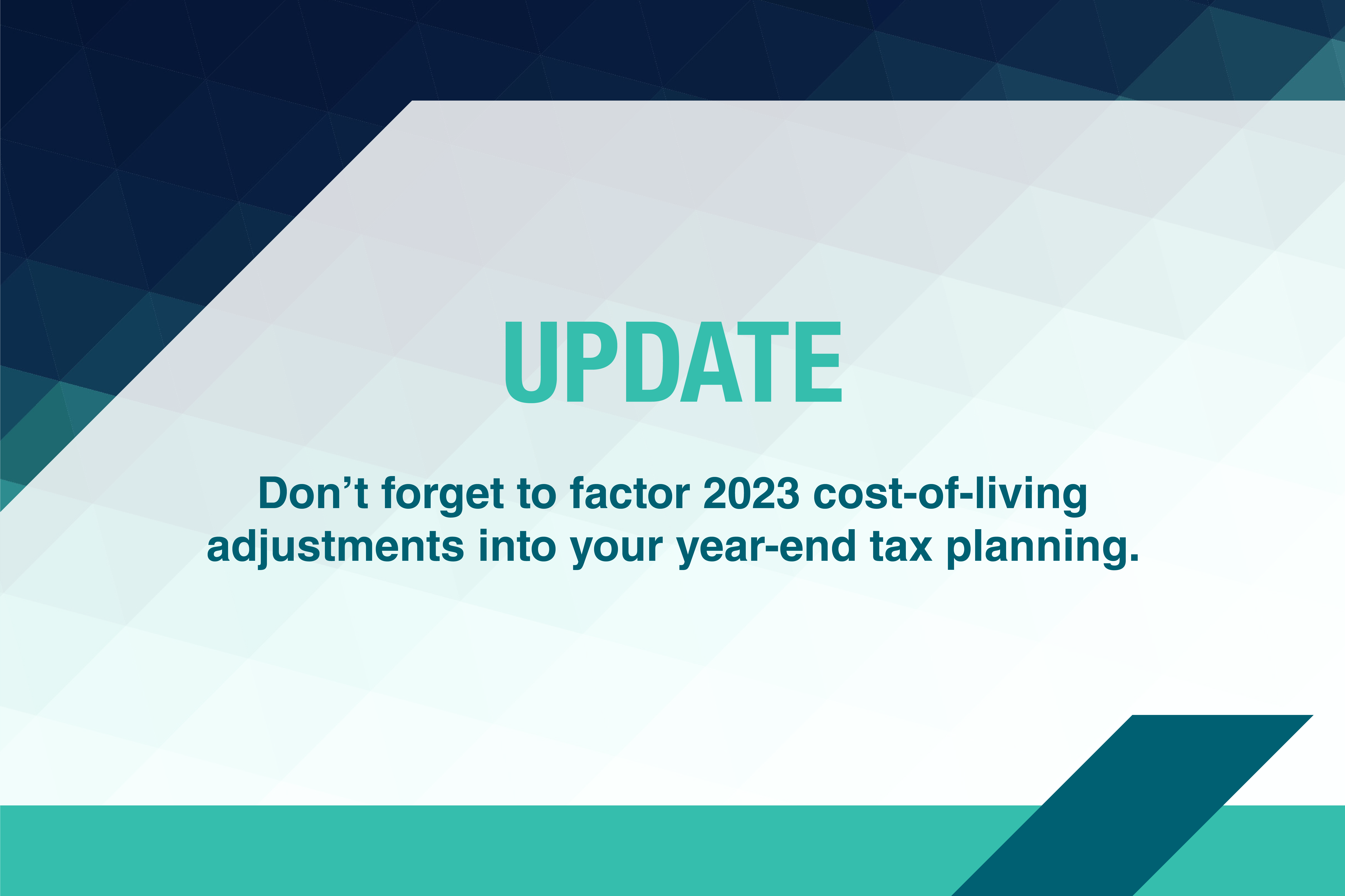 What do the 2023 cost-of-living adjustment numbers mean for you?