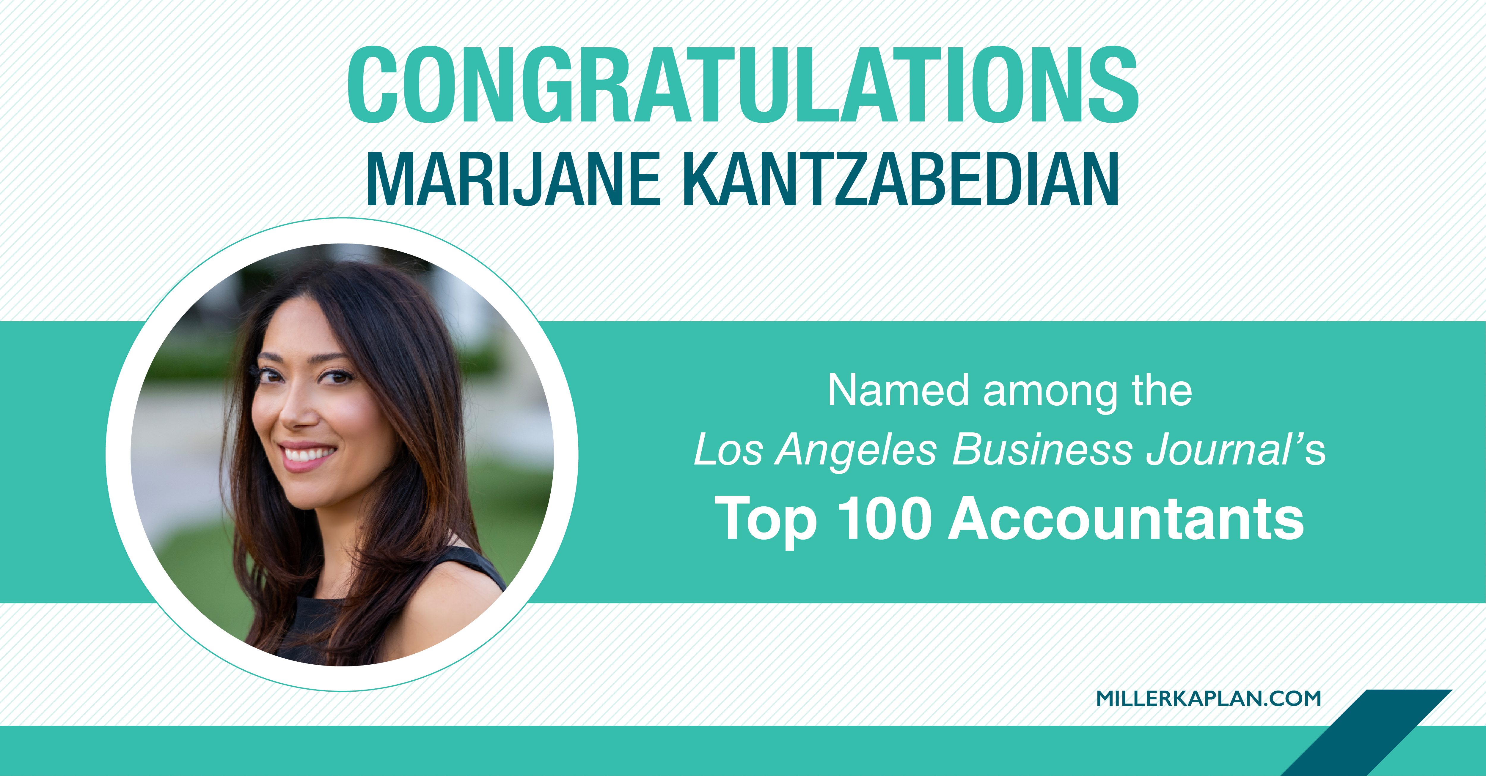 Marijane Kantzabedian Named a Top 100 Accountant | LABJ