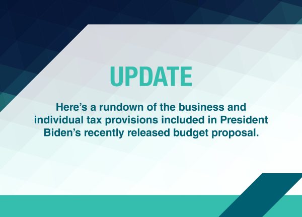 President Biden’s proposed budget includes notable tax provisions