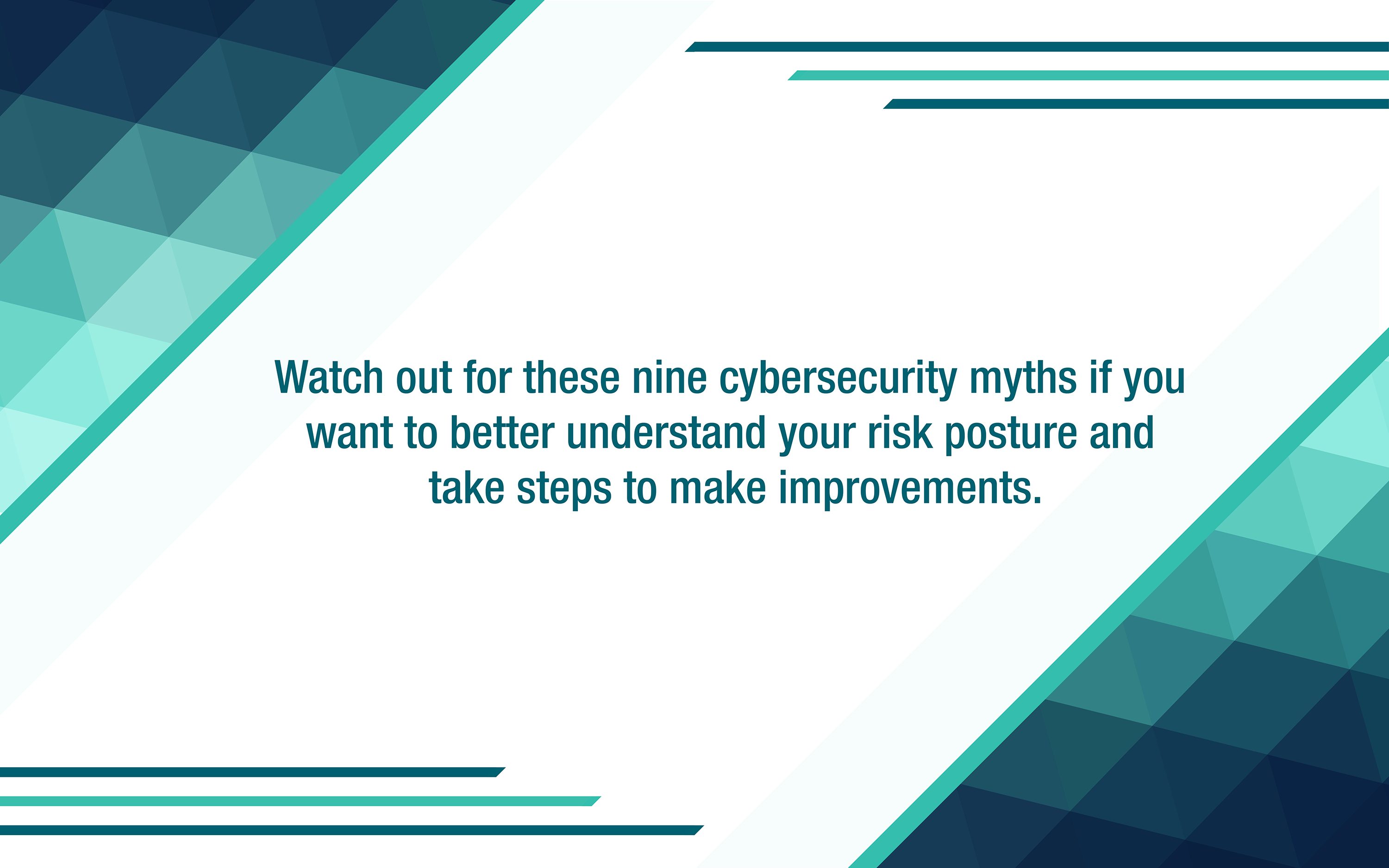 Dispelling Cybersecurity Myths for Benefit Plans | IFEBP