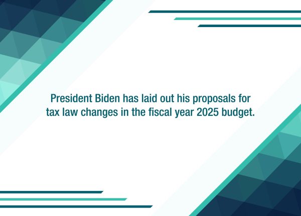 President Biden’s proposed budget highlights his tax agenda