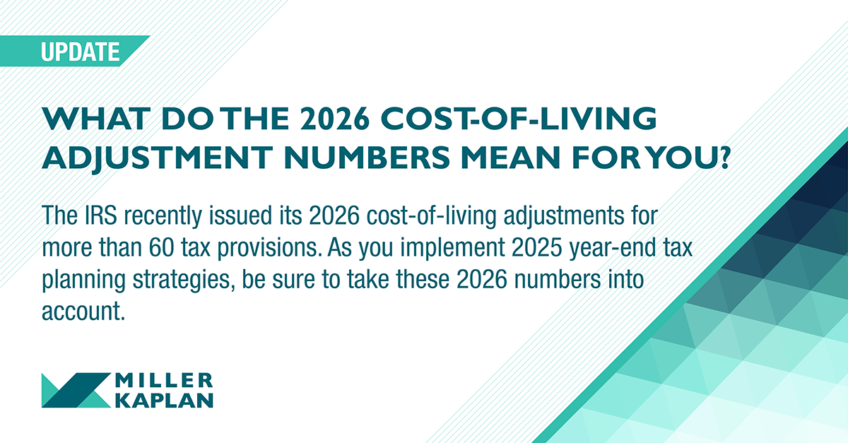 What do the 2026 cost-of-living adjustment numbers mean for you ...