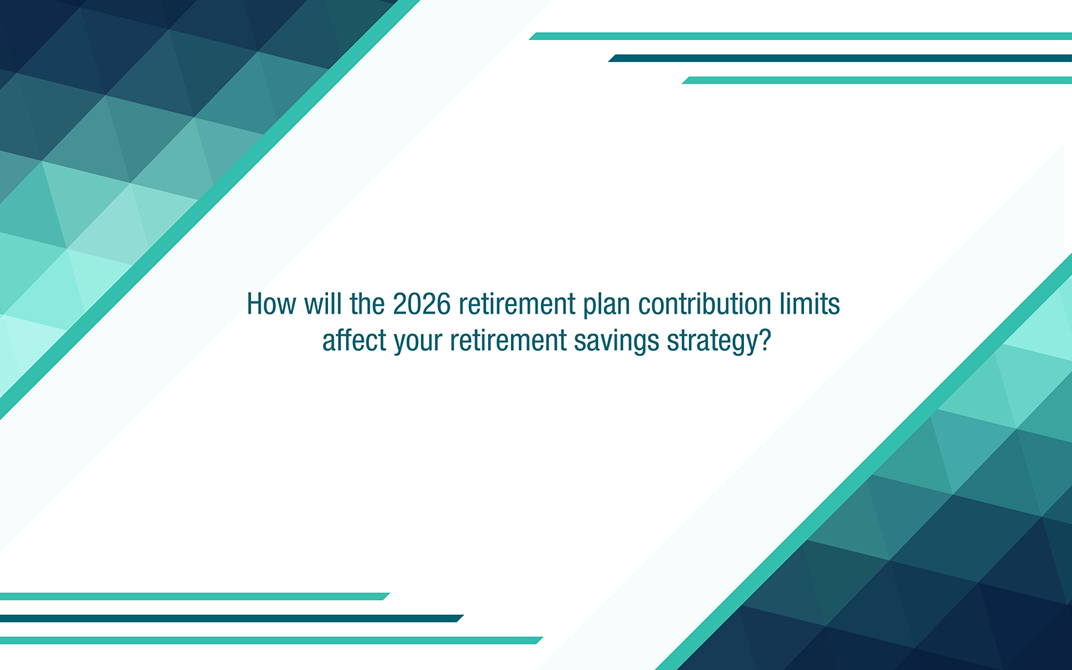 Ready to grow your nest egg? The IRS releases 2026 retirement plan contribution limits