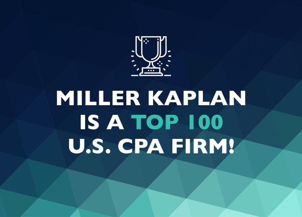 Miller Kaplan Earns Top 100 Ranking | Accounting Today